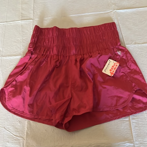Free People Pants - Free People Way Home Shorts in
Passion Fruit NWT S/M